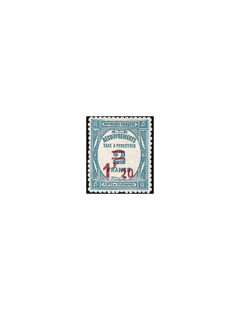 n° 64 - Timbre France Taxe