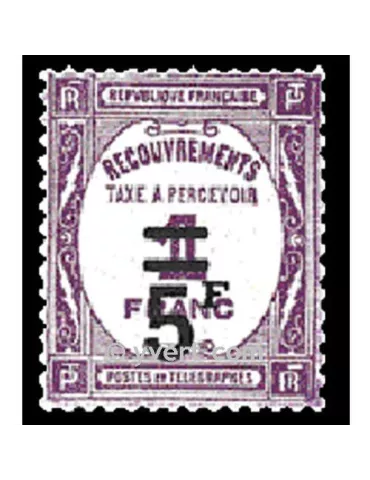 n° 65 - Timbre France Taxe 2