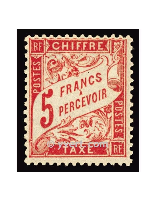 n° 66 - Timbre France Taxe