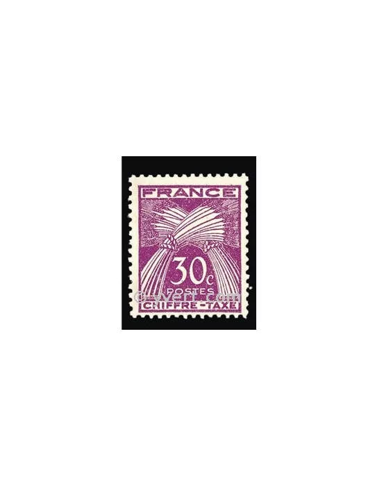 n° 68 - Timbre France Taxe