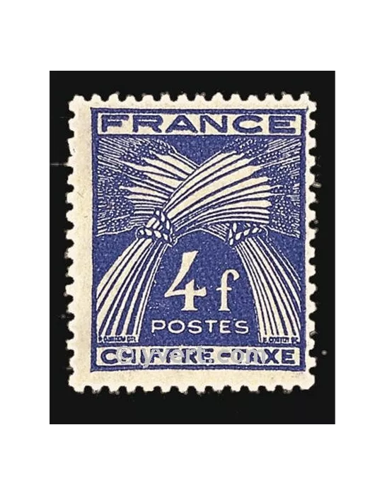 n° 74 - Timbre France Taxe
