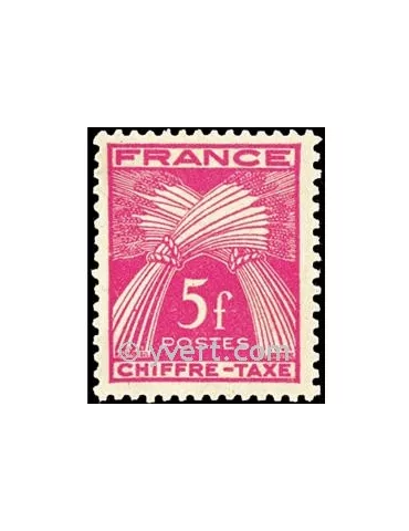 n° 75 - Timbre France Taxe