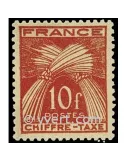 n° 76 - Timbre France Taxe