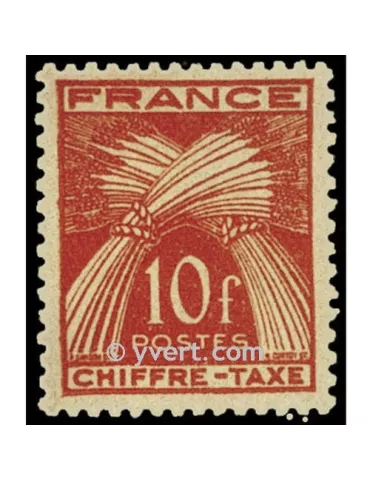 n° 76 - Timbre France Taxe 2