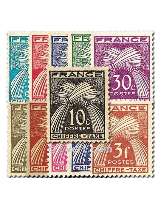 n° 67/77 - Timbre France Taxe