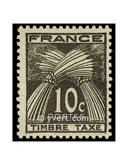 n° 78 - Timbre France Taxe
