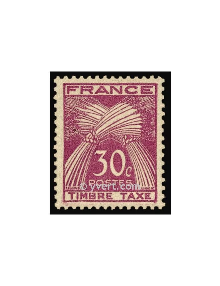 n° 79 - Timbre France Taxe