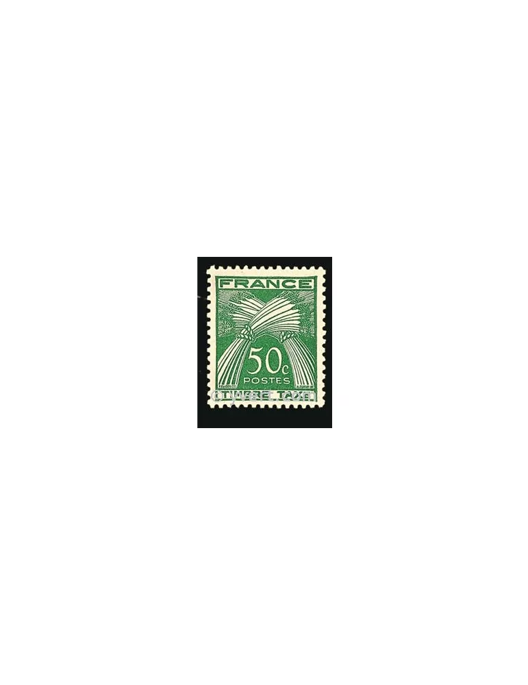n° 80 - Timbre France Taxe