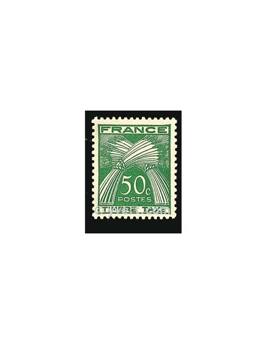 n° 80 - Timbre France Taxe