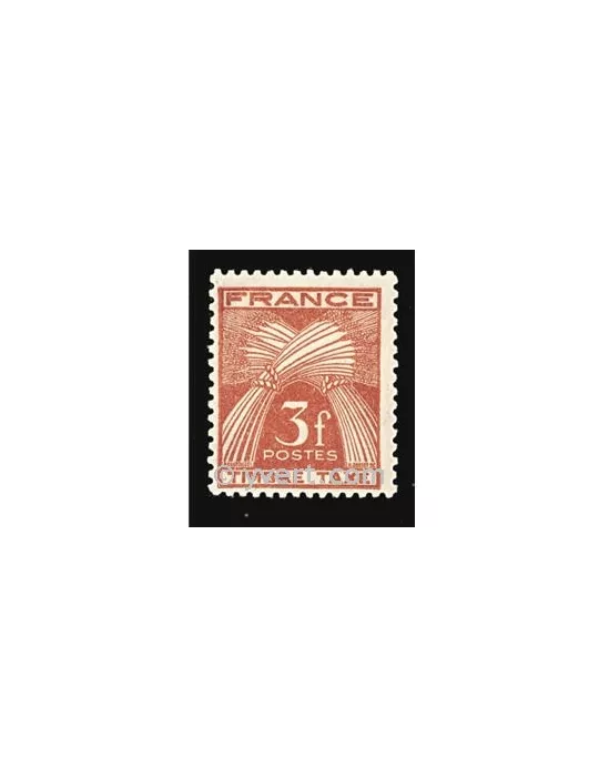 n° 83 - Timbre France Taxe