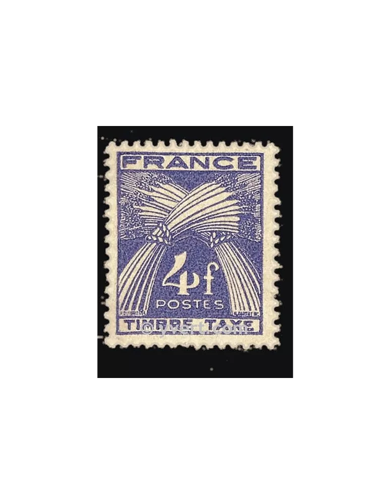 n° 84 - Timbre France Taxe