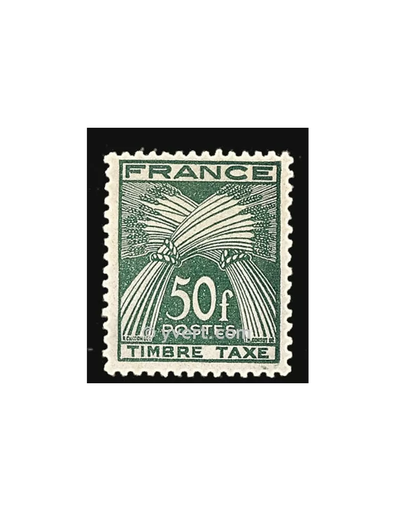 n° 88 - Timbre France Taxe