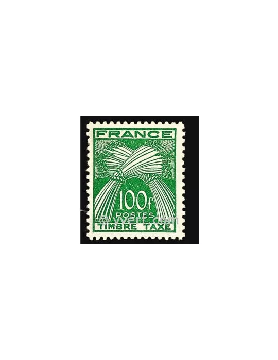 n° 89 - Timbre France Taxe