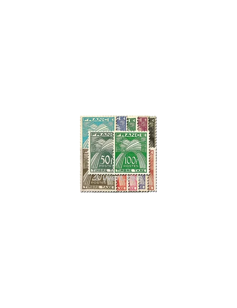 n° 78/89 - Timbre France Taxe