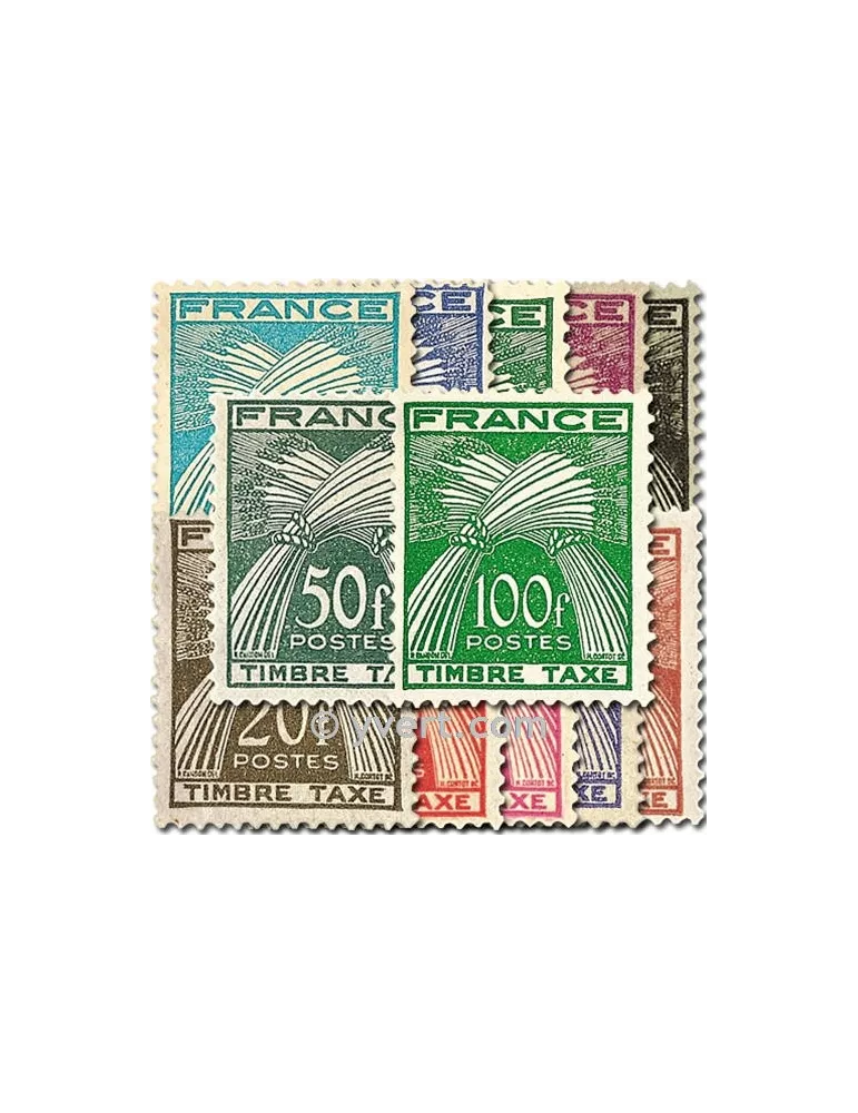 n° 78/89 - Timbre France Taxe
