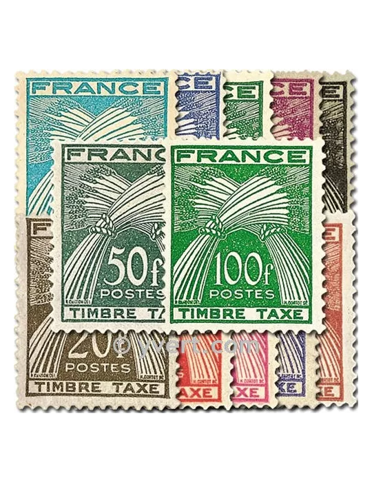 n° 78/89 - Timbre France Taxe