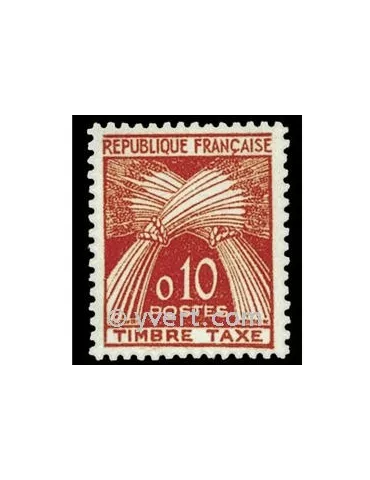 n° 91 - Timbre France Taxe