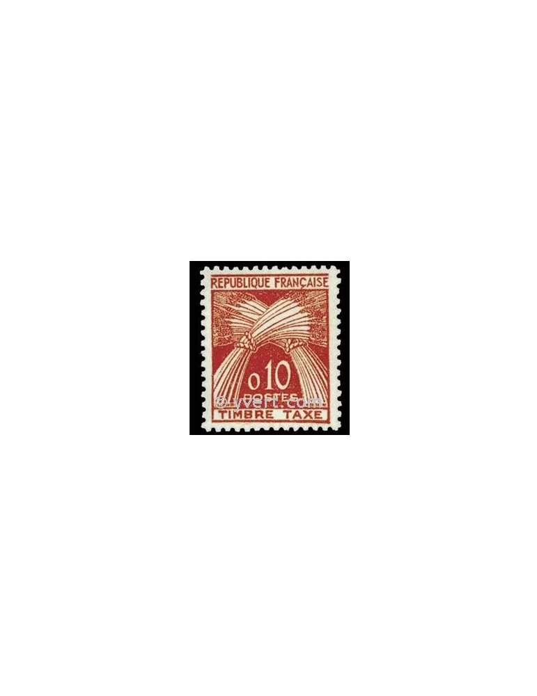 n° 91 - Timbre France Taxe