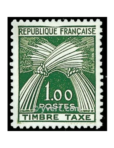 n° 94 - Timbre France Taxe 2