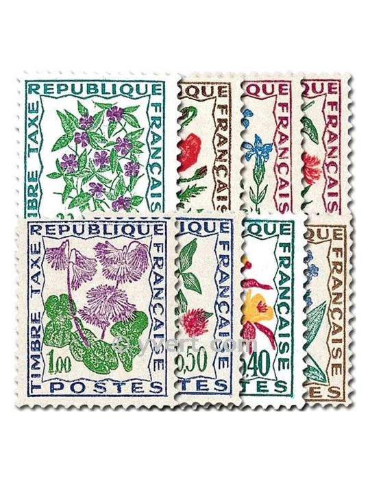 n° 95/102 - Timbre France Taxe