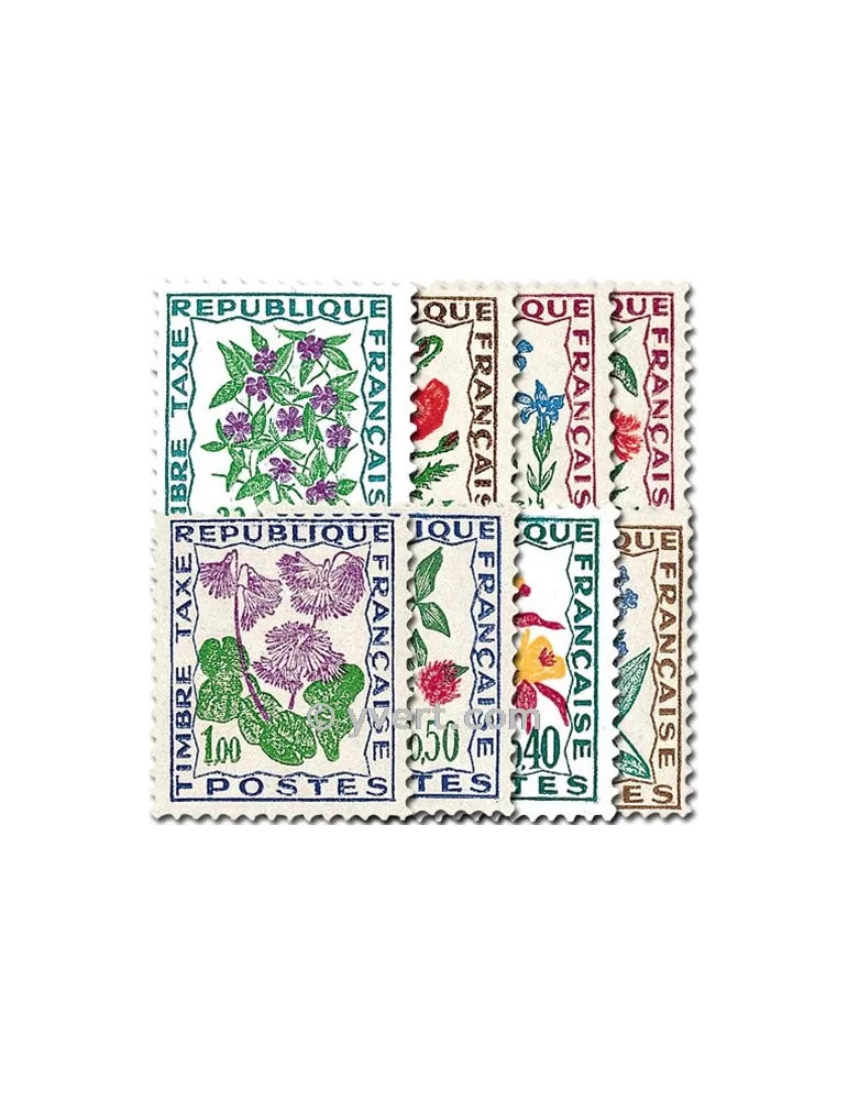 n° 95/102 - Timbre France Taxe