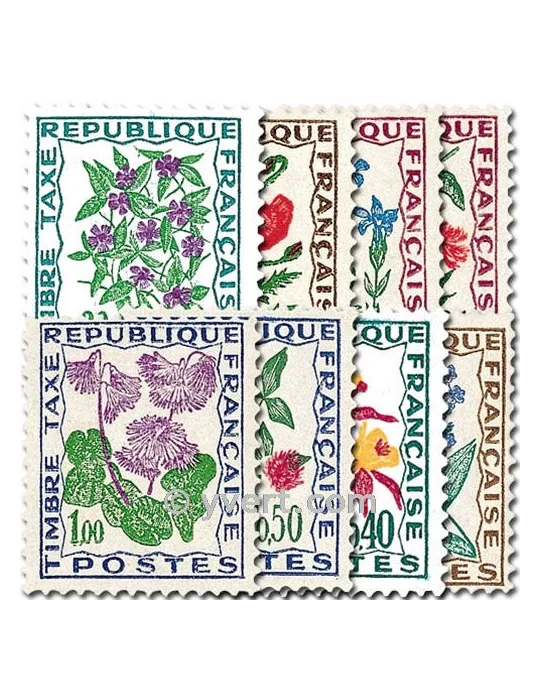 n° 95/102 - Timbre France Taxe