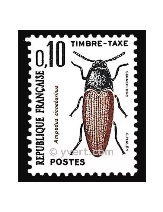 n° 103 - Timbre France Taxe