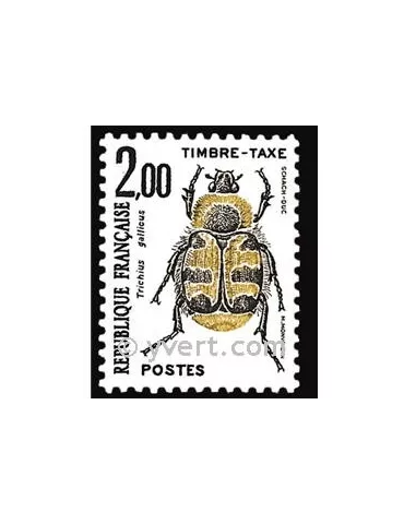 n° 107 - Timbre France Taxe