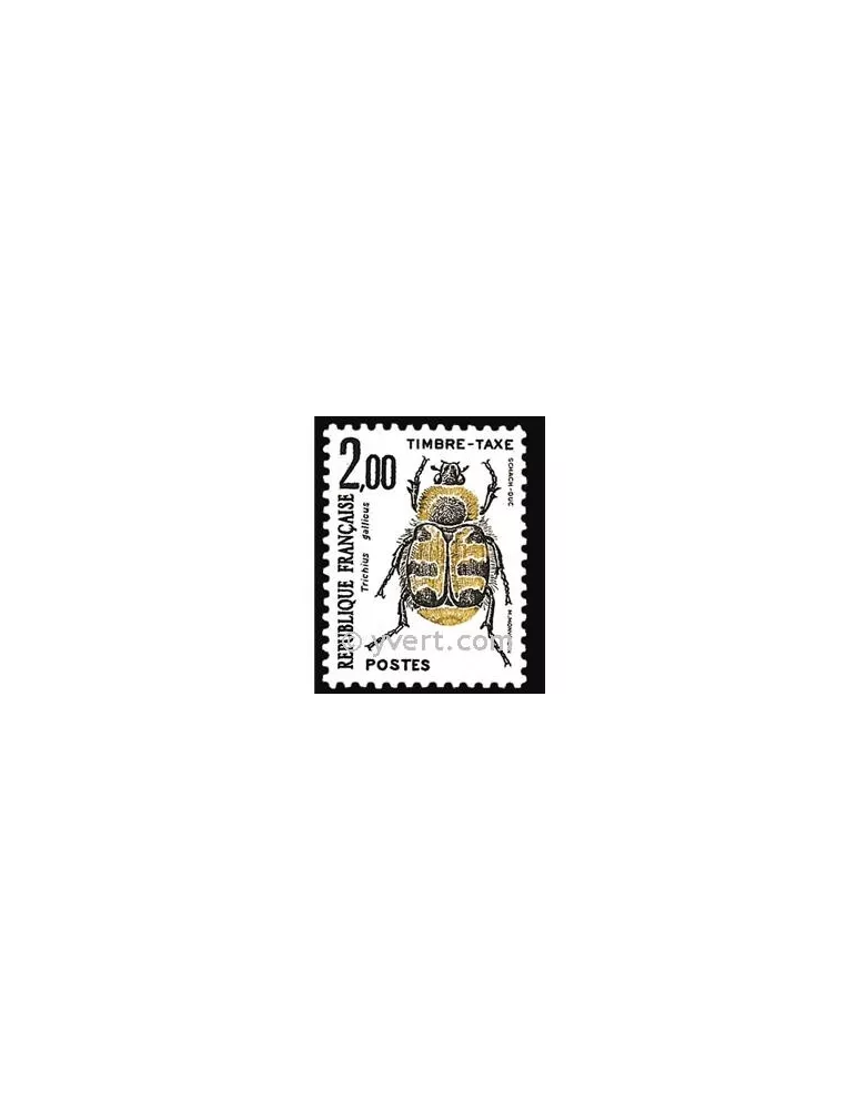 n° 107 - Timbre France Taxe