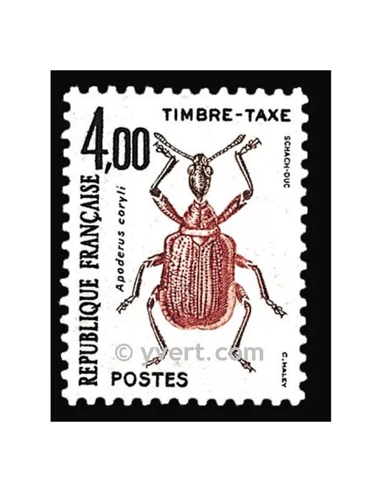 n° 108 - Timbre France Taxe