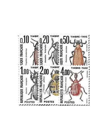 n° 103/108 - Timbre France Taxe