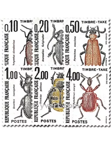 n° 103/108 - Timbre France Taxe 2