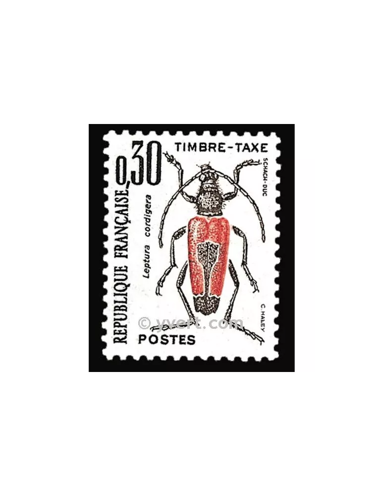 n° 109 - Timbre France Taxe