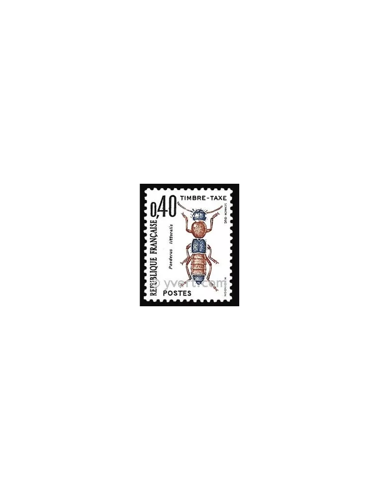 n° 110 - Timbre France Taxe