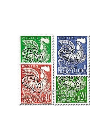 n° 119/122 - Timbre France Préoblitérés