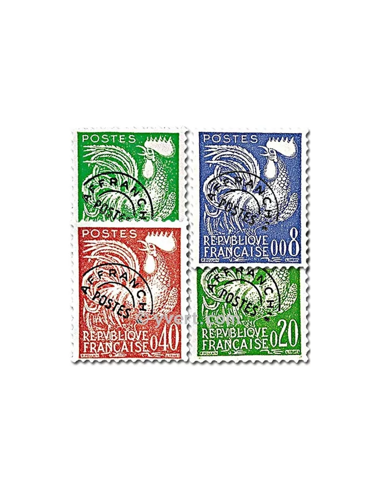 n° 119/122 - Timbre France Préoblitérés