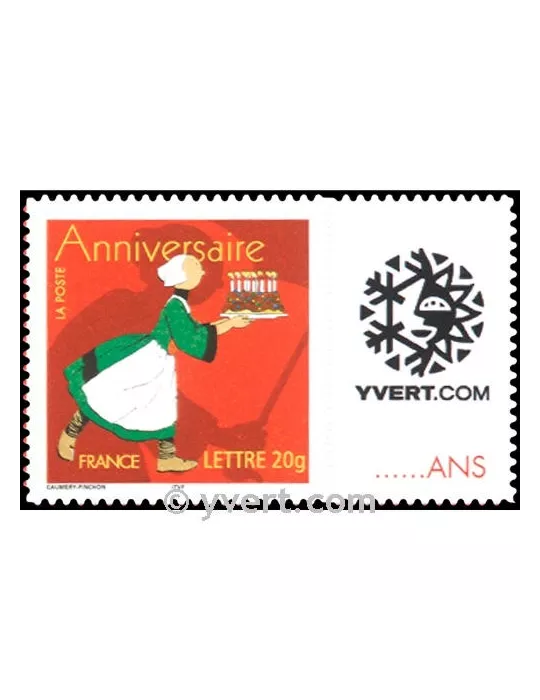 n° 3778B - Timbre France Personnalisés