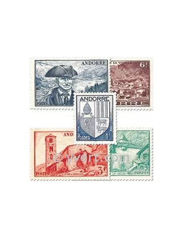 n° 119/137 - Timbre Andorre Poste