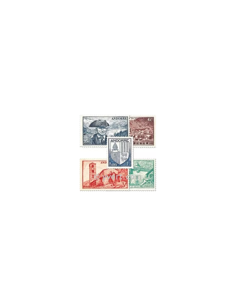 n° 119/137 - Timbre Andorre Poste