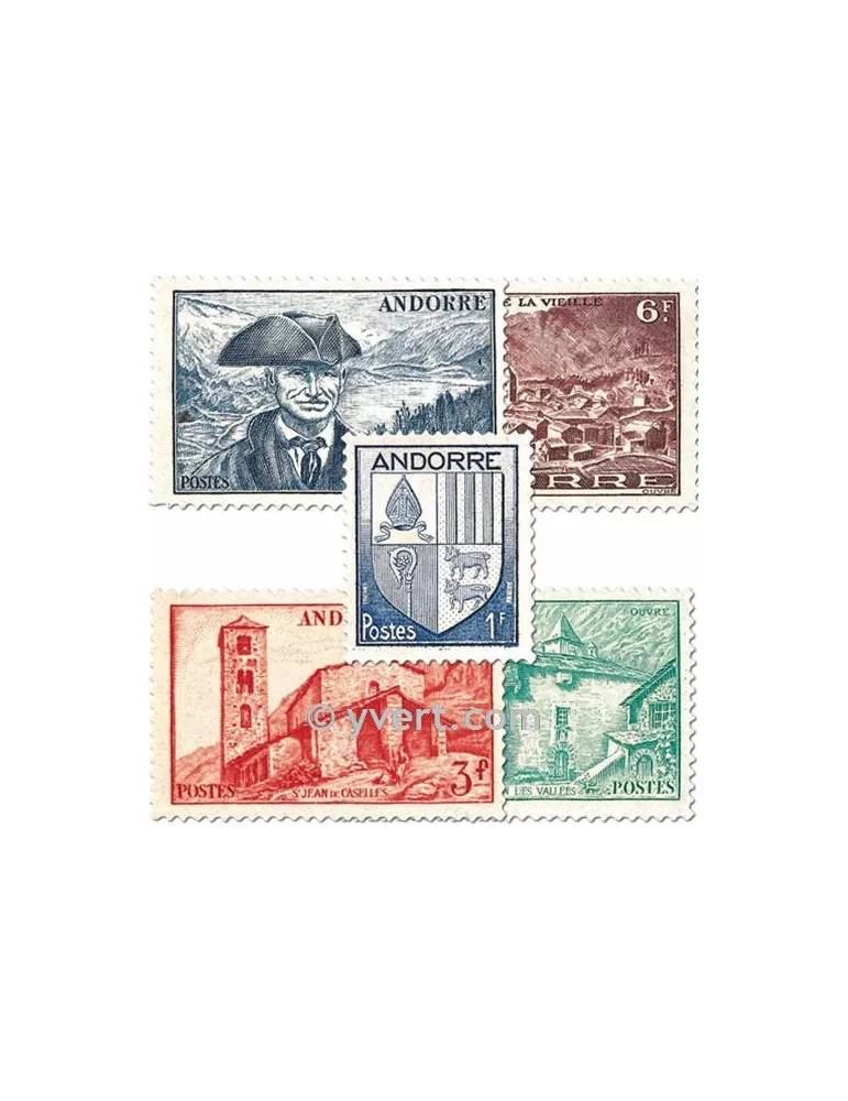 n° 119/137 - Timbre Andorre Poste