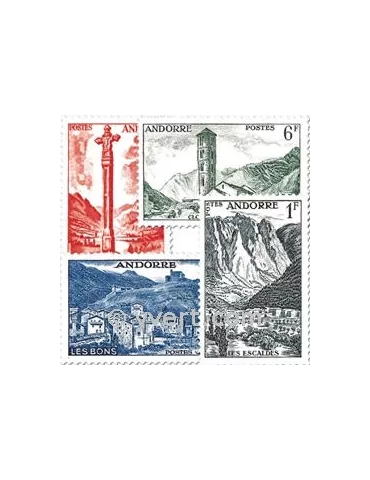 n° 138/153 - Timbre Andorre Poste