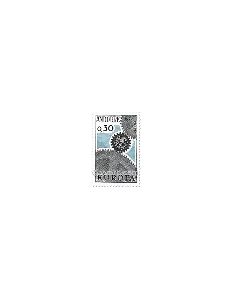 n° 179/180 - Timbre Andorre Poste