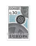 n° 179/180 - Timbre Andorre Poste