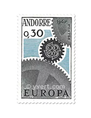 n° 179/180 - Timbre Andorre Poste 2