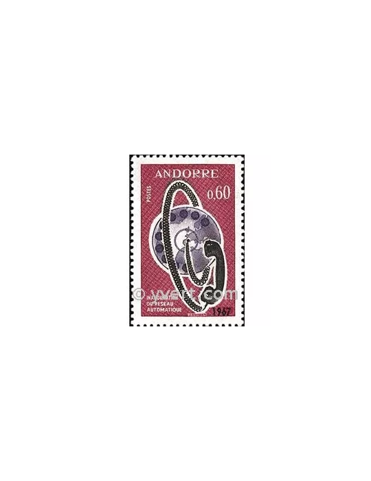n° 182 - Timbre Andorre Poste