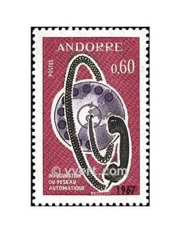 n° 182 - Timbre Andorre Poste 2