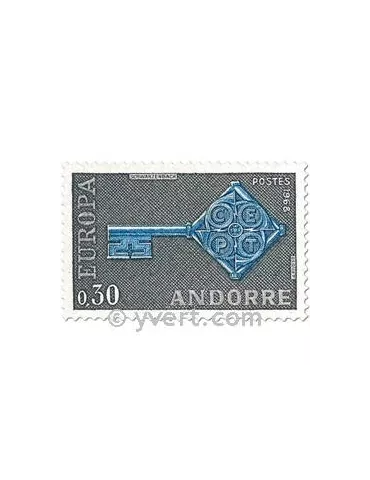 n° 188/189 - Timbre Andorre Poste