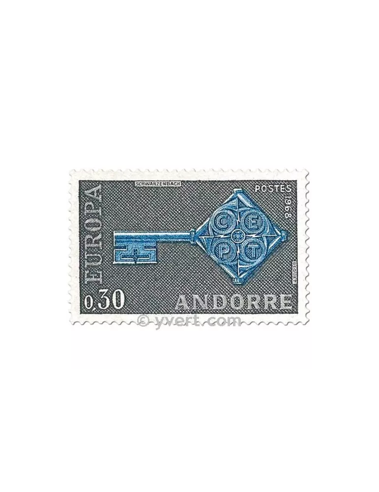n° 188/189 - Timbre Andorre Poste