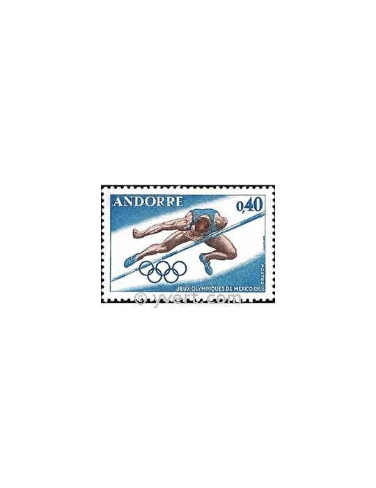 n° 190 - Timbre Andorre Poste