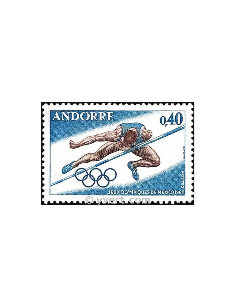 n° 190 - Timbre Andorre Poste